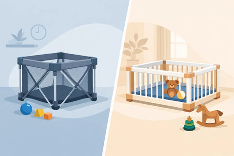 Folding Playpen Versus Fixed: Which Fits Best?