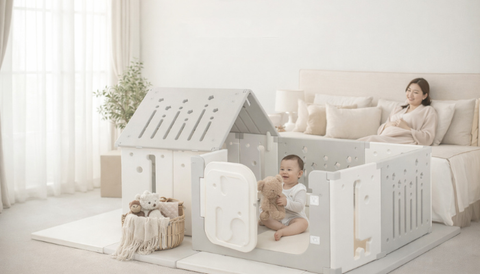 Newborn Cradles to Playful Steps: A My Queen Homecoming x RaaB Family