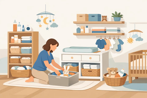 How to Organise Baby Essentials at Home