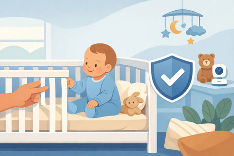 Cot Rail Spacing: A Parent’s Safety Guide