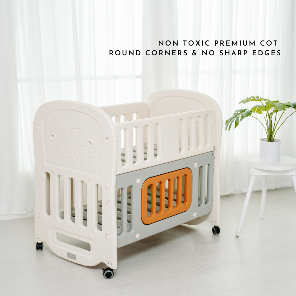 Baby cot cheap round