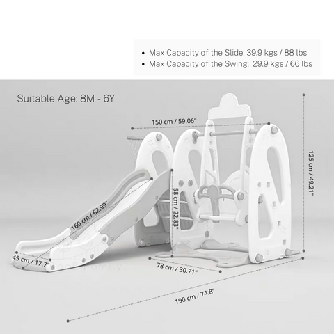 Slide Swing Set