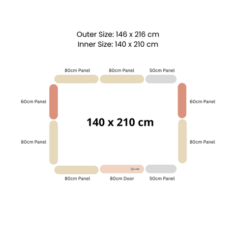DreamNest House Playpen Play yard
