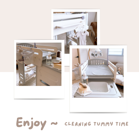 Diaper Changing Table Station Shelf