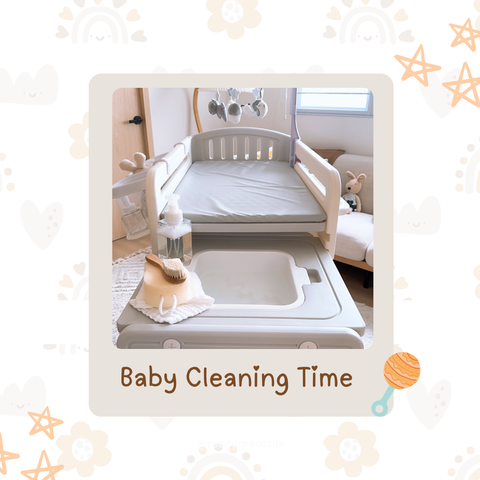 Diaper Changing Table Station Shelf