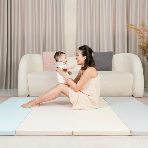 MPM-1 SL / MPM-2 SL High Density Foldable Vegan PU Leather Seamless Play Mat