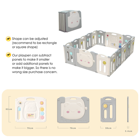 Raccoon Playpen - Fun Sensory
