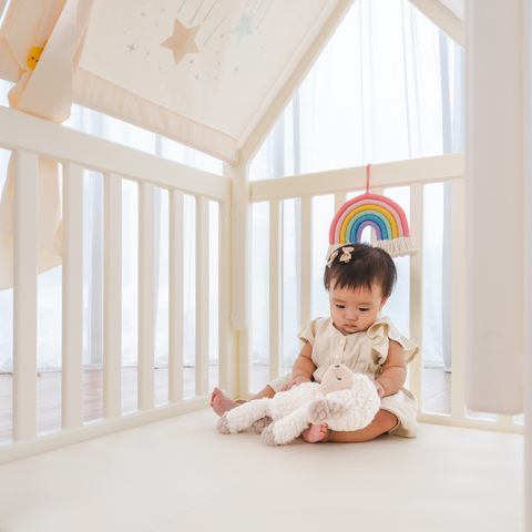 DreamNest Playpen House (with Fabric Canopy)