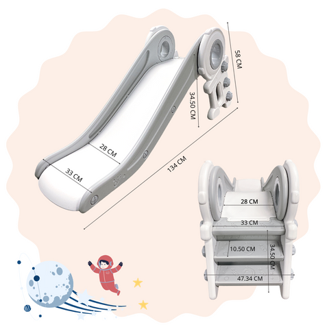Astronaut Indoor Baby Slide