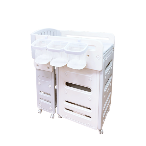 Diaper Changing Table Station Shelf