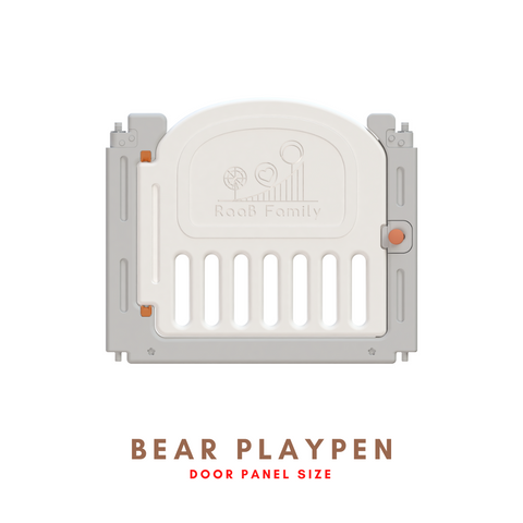 Bear Playpen Door Panel