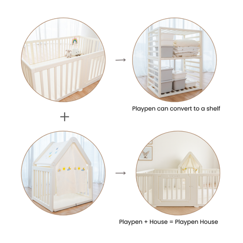 DreamNest House Playpen Play yard