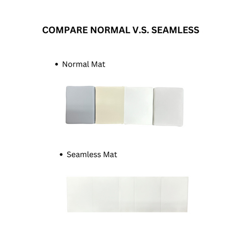 PGPM SL- 140 x 146 x 4 CM High Density Foldable Vegan PU Leather Seamless Play Mat