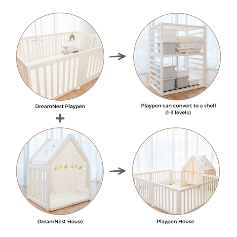 DreamNest House Playpen Play yard