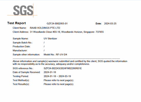 6 in 1 SMART Plasma 16L Capacity UV Baby Bottle Sterilizer