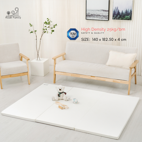 GWPM-1 140 x 182.5 x 4 CM High Density Foldable Vegan PU Leather Play Mat