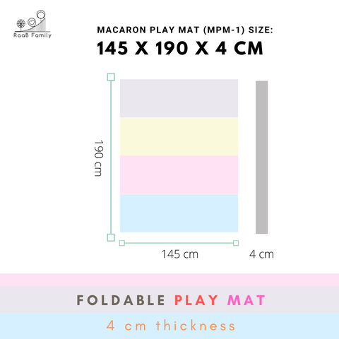 MPM-1 / MPM-2 High Density Foldable Vegan PU Leather Play Mat