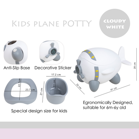 RaaB Family Airplane Potty size