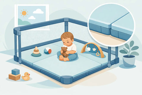 Why a Gap Free Playpen Mat Matters