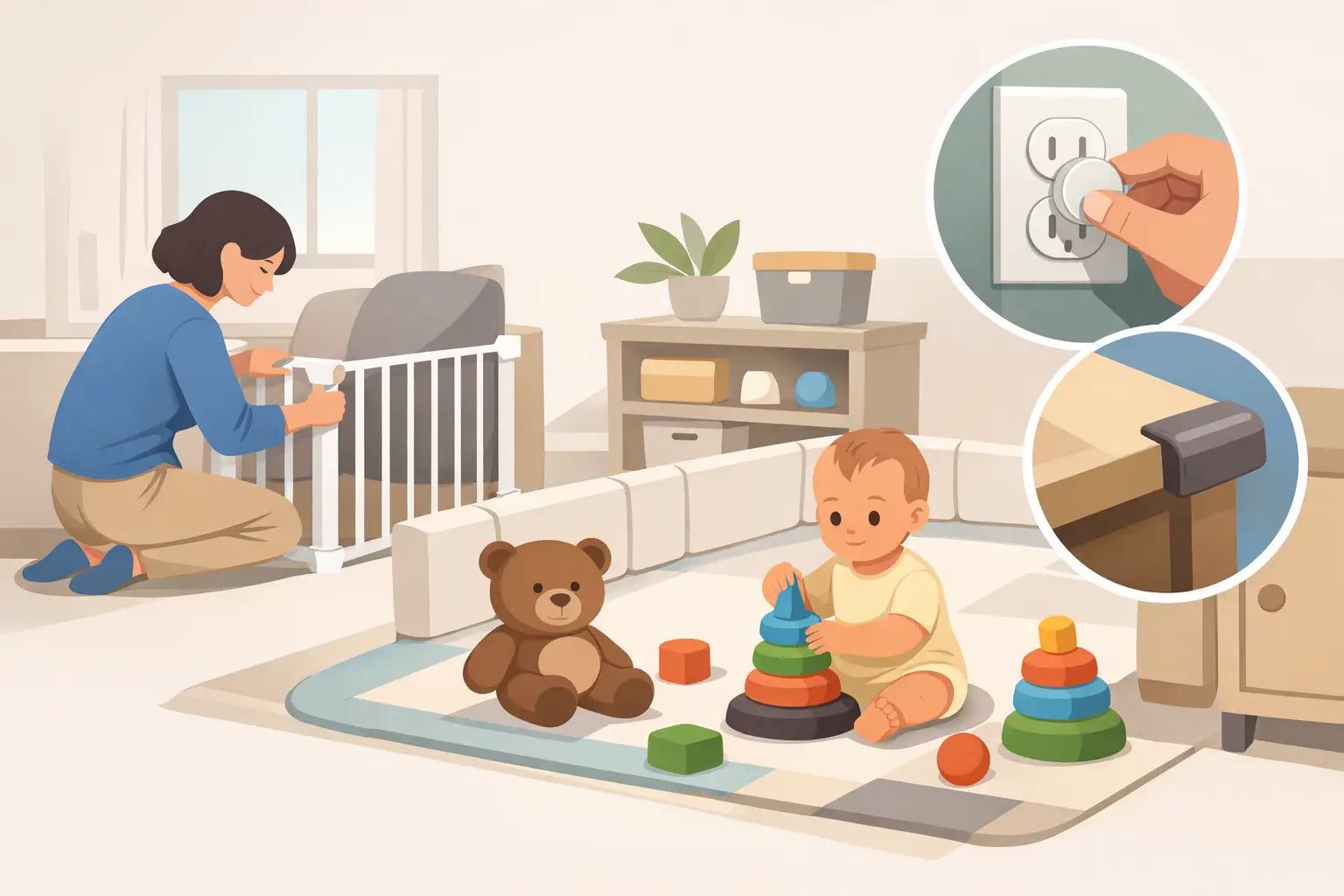 How to Baby Proof Play Area Properly – RaaB Family Singapore Official ...