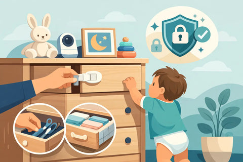 How to Secure Nursery Drawers for Safer Days
