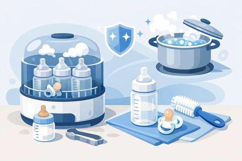 How to Sterilise Feeding Bottles Safely
