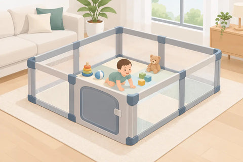 A Playpen Layout Example for Safer Daily Play