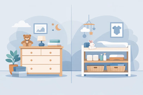Nursery Dresser vs Changing Table