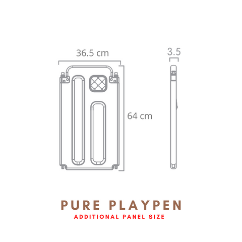 Pure Playpen Additional Panel Set
