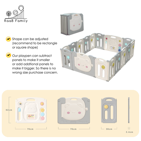 Raccoon Playpen - Fun Sensory