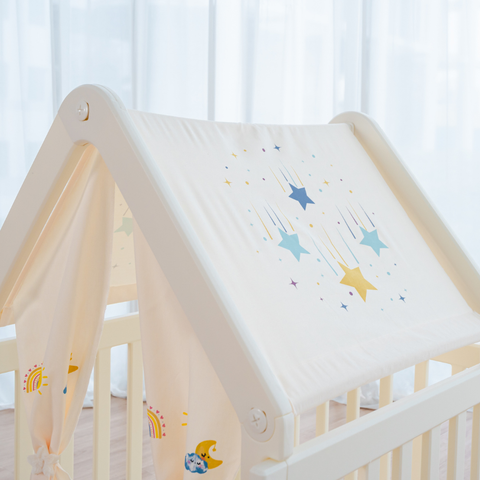 DreamNest Playpen House (with Fabric Canopy)
