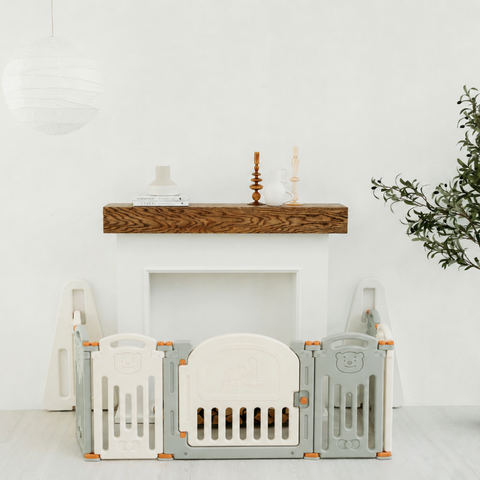 Bear Playpen Free Standing Set