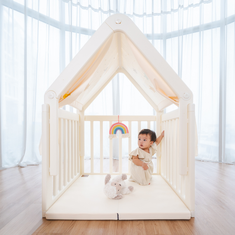 DreamNest Playpen House (with Fabric Canopy)