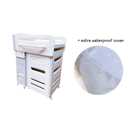 Diaper Changing Table Station Shelf