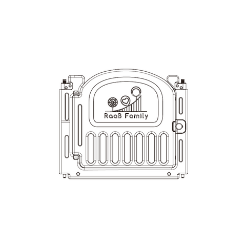 Bear Playpen Door Panel