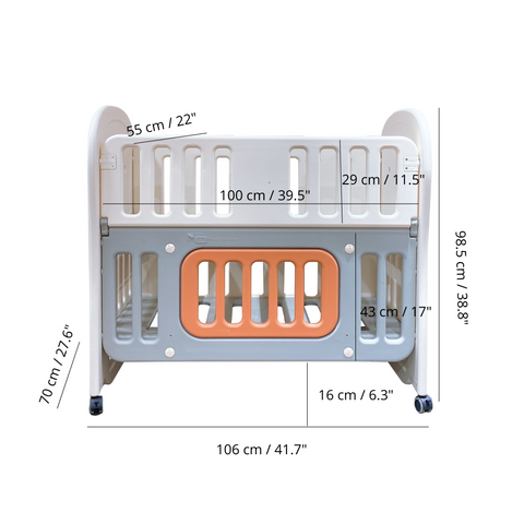 Baby crib size in cm shop