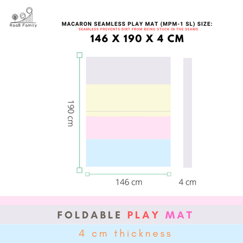 MPM-1 / MPM-2 High Density Foldable Vegan PU Leather Play Mat