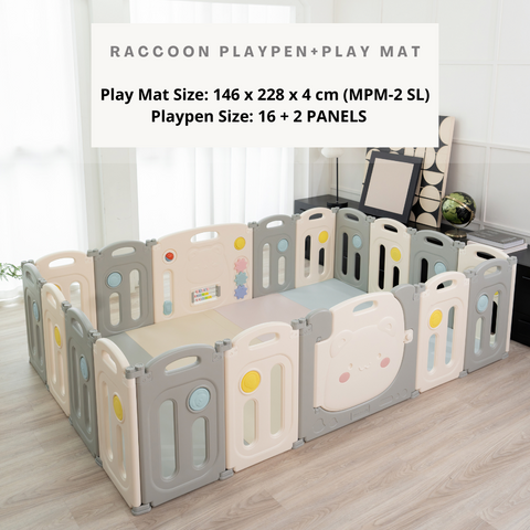 MPM-1 SL / MPM-2 SL High Density Foldable Vegan PU Leather Seamless Play Mat