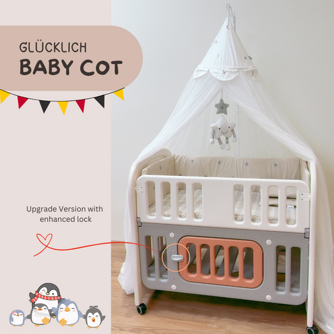 Baby cot plastic clearance