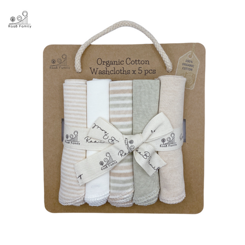 Organic baby washcloth hot sale